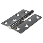 RS PRO Stainless Steel Butt Hinge with a Lift-off Pin, 102mm x 78mm x 2.5mm