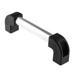 RS PRO Silver Aluminium Handle 77 mm Height, 30mm Width, 274mm Length