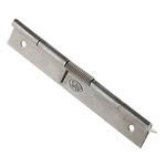 RS PRO Steel Piano Hinge, 75mm x 20mm x 0.7mm