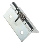RS PRO Zinc Plated Steel Piano Hinge, 50mm x 50mm x 2mm
