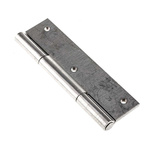 RS PRO Stainless Steel Butt Hinge, Screw Fixing, 120mm x 60mm x 2mm