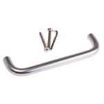 RS PRO Silver Aluminium Handle, 225mm Length
