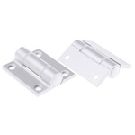 RS PRO Aluminium Butt Hinge, Screw Fixing, 65mm x 55mm x 4.5mm