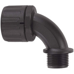 Flexicon FPAX Series M25 90° Elbow Cable Conduit Fitting, 28mm nominal size