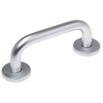 RS PRO Satin Aluminium Handle, 19mm Length