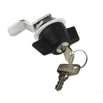 RS PRO Metal Lockable Handle, Key Unlock