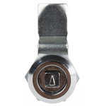 RS PRO Cabinet Lock, 20.5mm Panel-to-Tongue, 16.2 x 14.2mm Cutout, Square Head Unlock