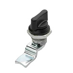 RS PRO Cabinet Lock, 20.5mm Panel-to-Tongue, 16.2 x 14.2mm Cutout, Knob Unlock