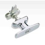 Southco Black Locking Latch, 32mm Panel-to-Tongue, Key Unlock
