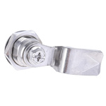 RS PRO Stainless Steel Cabinet Lock, 32mm Panel-to-Tongue