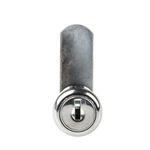 Euro-Locks a Lowe & Fletcher group Company Camlock, 20mm Panel-to-Tongue, 19.1 x 16.6mm Cutout, Key Unlock
