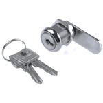 Euro-Locks a Lowe & Fletcher group Company Camlock, 20mm Panel-to-Tongue, 19.1 x 16.6mm Cutout, Key Unlock