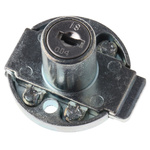 Euro-Locks a Lowe & Fletcher group Company Furniture Lock, 19mm Panel-to-Tongue, 16.5mm Cutout, Key Unlock