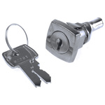 Euro-Locks a Lowe & Fletcher group Company Multi Drawer Lock, 23.5mm Panel-to-Tongue, 16.6 x 19.1mm Cutout, Key Unlock