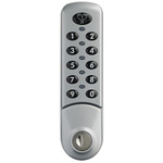 Zinc Electronic Powder Coated Silver Code Lock