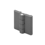 Elesa PA Butt Hinge with a Fixed Pin, Screw Fixing, 40mm x 40mm x 9mm
