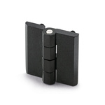 Elesa Zinc Alloy Butt Hinge with a Fixed Pin, Screw Fixing, 50mm x 50mm x 11.5mm