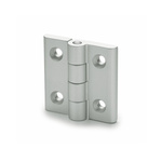 Elesa Zinc Alloy Butt Hinge with a Fixed Pin, Screw Fixing, 60mm x 60mm x 16.5mm