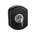 Schneider Electric Black Plastic, Steel Lock, Key Unlock