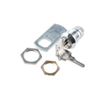 Euro-Locks a Lowe & Fletcher group Company Camlock, 19mm Panel-to-Tongue, 20.1 x 17.6mm Cutout, Key Unlock