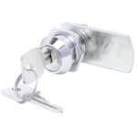 Euro-Locks a Lowe & Fletcher group Company Camlock, 19mm Panel-to-Tongue, 20.1 x 17.6mm Cutout, Key Unlock