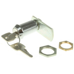 Euro-Locks a Lowe & Fletcher group Company Camlock, 32.7mm Panel-to-Tongue, 20.1 x 17.6mm Cutout, Key Unlock