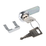 Euro-Locks a Lowe & Fletcher group Company Camlock, 9.5mm Panel-to-Tongue, 20.3 x 17.7mm Cutout, Key Unlock