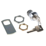 Euro-Locks a Lowe & Fletcher group Company Camlock, 13mm Panel-to-Tongue, 20.1 x 17.6mm Cutout, Key Unlock