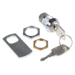 Euro-Locks a Lowe & Fletcher group Company Camlock, 19mm Panel-to-Tongue, 20.1 x 17.6mm Cutout, Key Unlock
