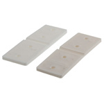 Pinet PP Flex Hinge, Clamp, Nail, Rivet, Screw Fixing, 25.4mm x 76.2mm x 3.2mm