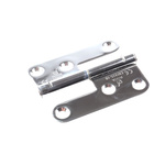 ROCA Stainless Steel Flag Hinge with a Lift-off Pin, Screw Fixing, 98mm x 82mm x 2.5mm