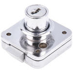 Euro-Locks a Lowe & Fletcher group Company Slam Lock, 21.1mm Panel-to-Tongue, 16.5mm Cutout, Key Unlock