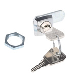 Euro-Locks a Lowe & Fletcher group Company Camlock, 8mm Panel-to-Tongue, 16.1 x 13.1mm Cutout, Key Unlock