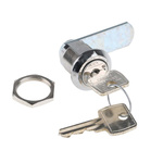 Euro-Locks a Lowe & Fletcher group Company Camlock, 20mm Panel-to-Tongue, 19.1 x 16.6mm Cutout, Key Unlock