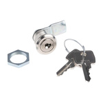 Euro-Locks a Lowe & Fletcher group Company Camlock, 15.5mm Panel-to-Tongue, 16.3 x 14.1mm Cutout, Key Unlock