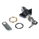 Euro-Locks a Lowe & Fletcher group Company Camlock, 16mm Panel-to-Tongue, 23 x 20.2mm Cutout, Key Unlock