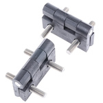 Pinet Polyamide Butt Hinge, Bolt-on Fixing, 50mm x 50mm x 6mm