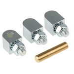 Pinet Steel Block Hinge, Bolt-on Fixing, 49mm x 16mm