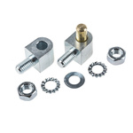 Pinet Steel Block Hinge, Bolt-on Fixing, 33mm x 16mm