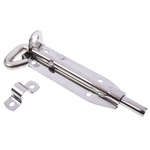 RS PRO Stainless Steel Padlockable Door Bolt, 152mm