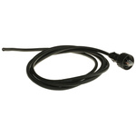 Brad Black PUR Cat5e Cable F/UTP, 2m Male RJ45/Unterminated