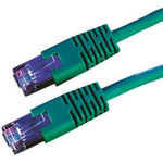 Roline Green Cat6 Cable S/FTP Male RJ45/Male RJ45, Terminated, 10m