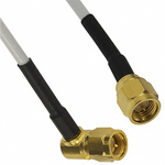 Cinch Connectors Male SMA to Male SMA RG-316DS Coaxial Cable, 50 Ω, 415