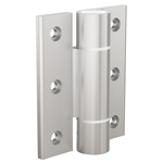 Pinet Aluminium Butt Hinge, Screw Fixing, 100mm x 82.5mm x 5.5mm