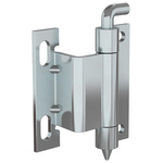 Pinet Steel Concealed Hinge, Screw Fixing, 60mm x 3mm