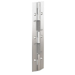 Pinet Stainless Steel Spring Hinge, Screw Fixing, 180mm x 40mm x 1.5mm