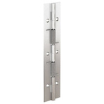Pinet Stainless Steel Spring Hinge, Screw Fixing, 180mm x 40mm x 1.5mm