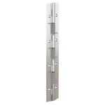 Pinet Stainless Steel Spring Hinge, Screw Fixing, 240mm x 40mm x 1.5mm