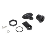 Elesa Black Polyamide Locking Latch, 20mm Panel-to-Tongue, Key Unlock