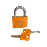RS PRO Key Padlock, Keyed Alike, 6mm Shackle, 40mm Body